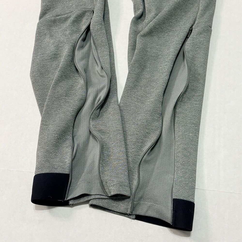 Nike Dri-Fit Jogger Sweatpants Men’s Large Grey MSU Spartans Side Leg Zippers - Picture 7 of 13